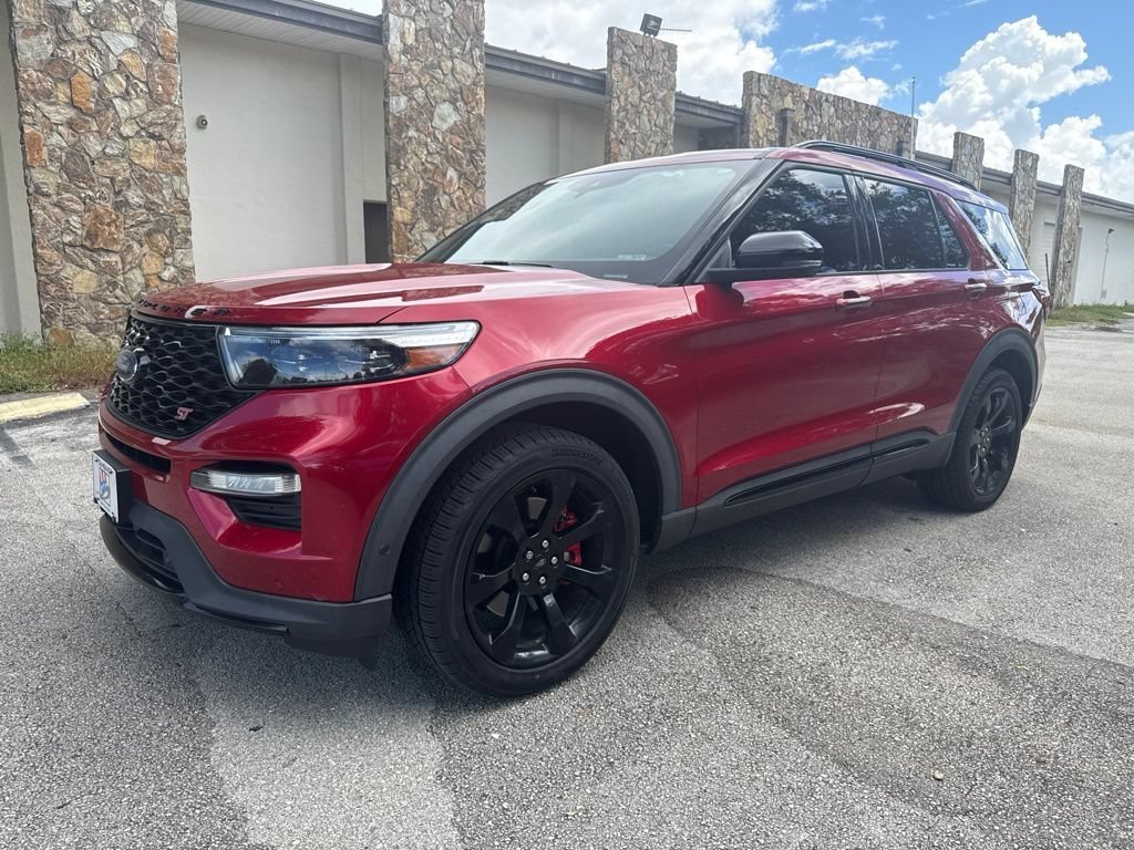 Used 2020 Red Metallic Ford ST image 1