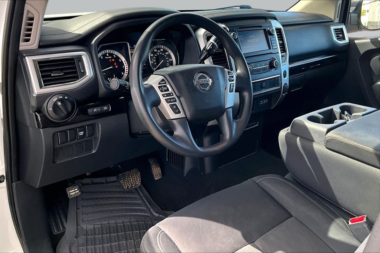 Used 2019 Glacier White Nissan SV image 17
