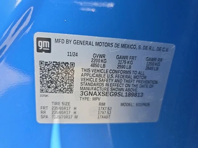 Used 2025 Reef Blue Metallic Chevrolet ACTIV image 34