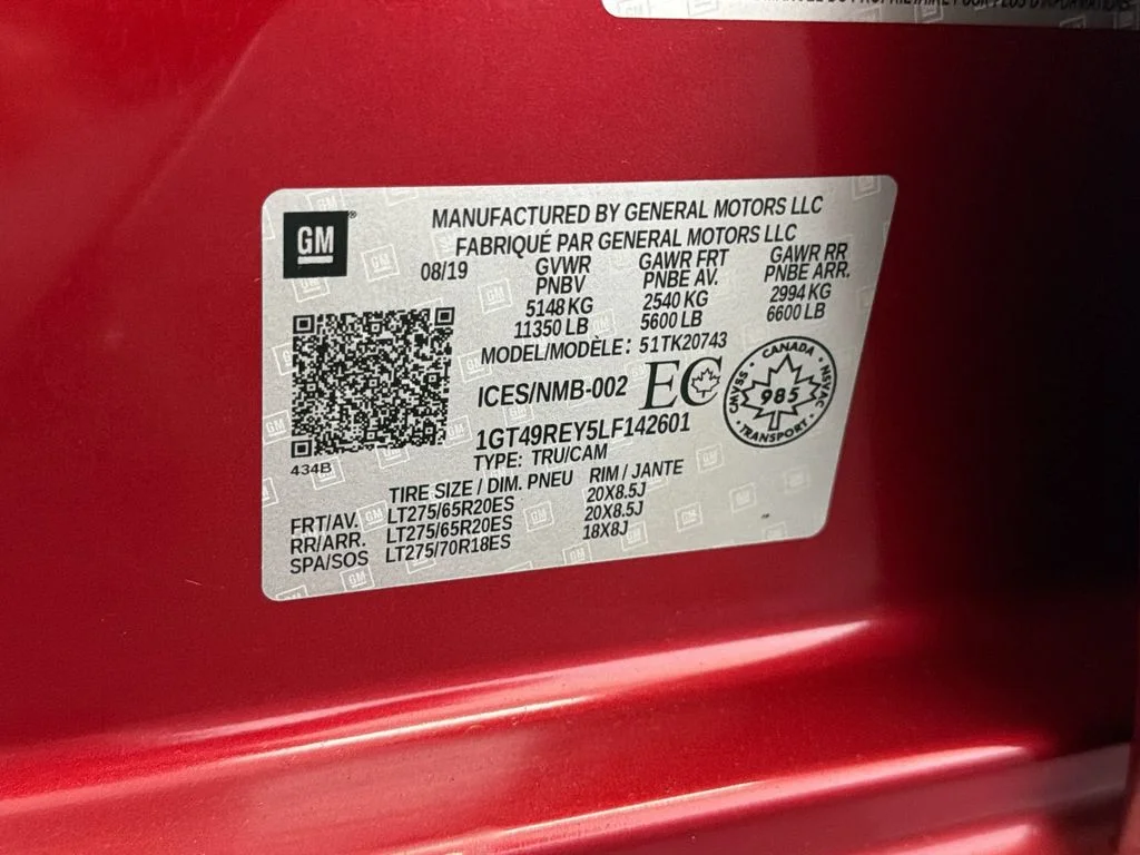 Used 2020 Red Quartz Tintcoat GMC Denali image 27