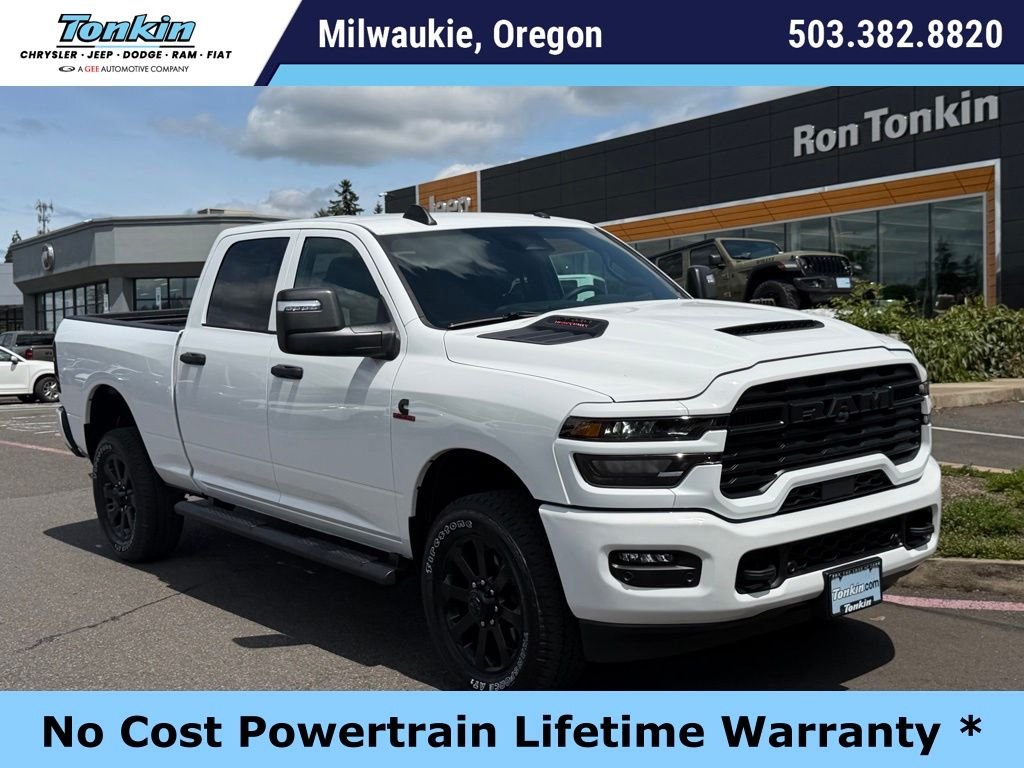 New 2026 Bright White Clear-Coat Exterior Paint RAM Tradesman image 1
