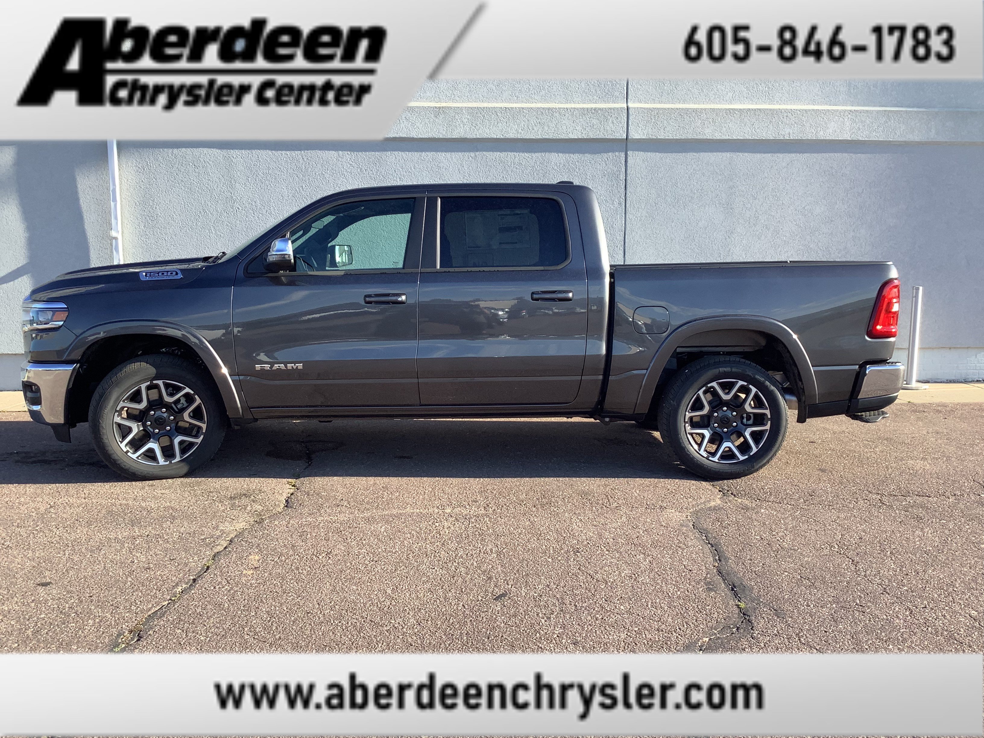 New 2026 Granite Crystal Metallic Clear-Coat Exterior Paint RAM Laramie image 1