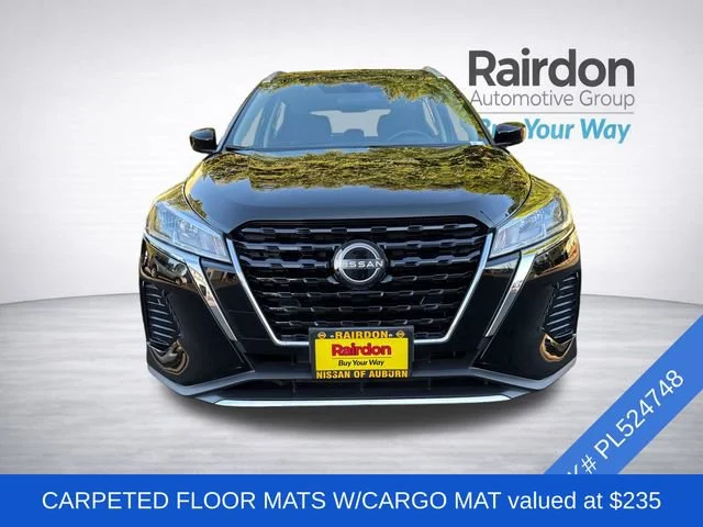 Used 2023 Super Black Nissan SV image 2