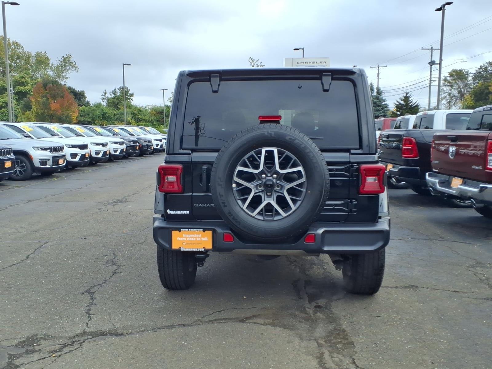 Certified Used 2025 Black Jeep Sahara image 6