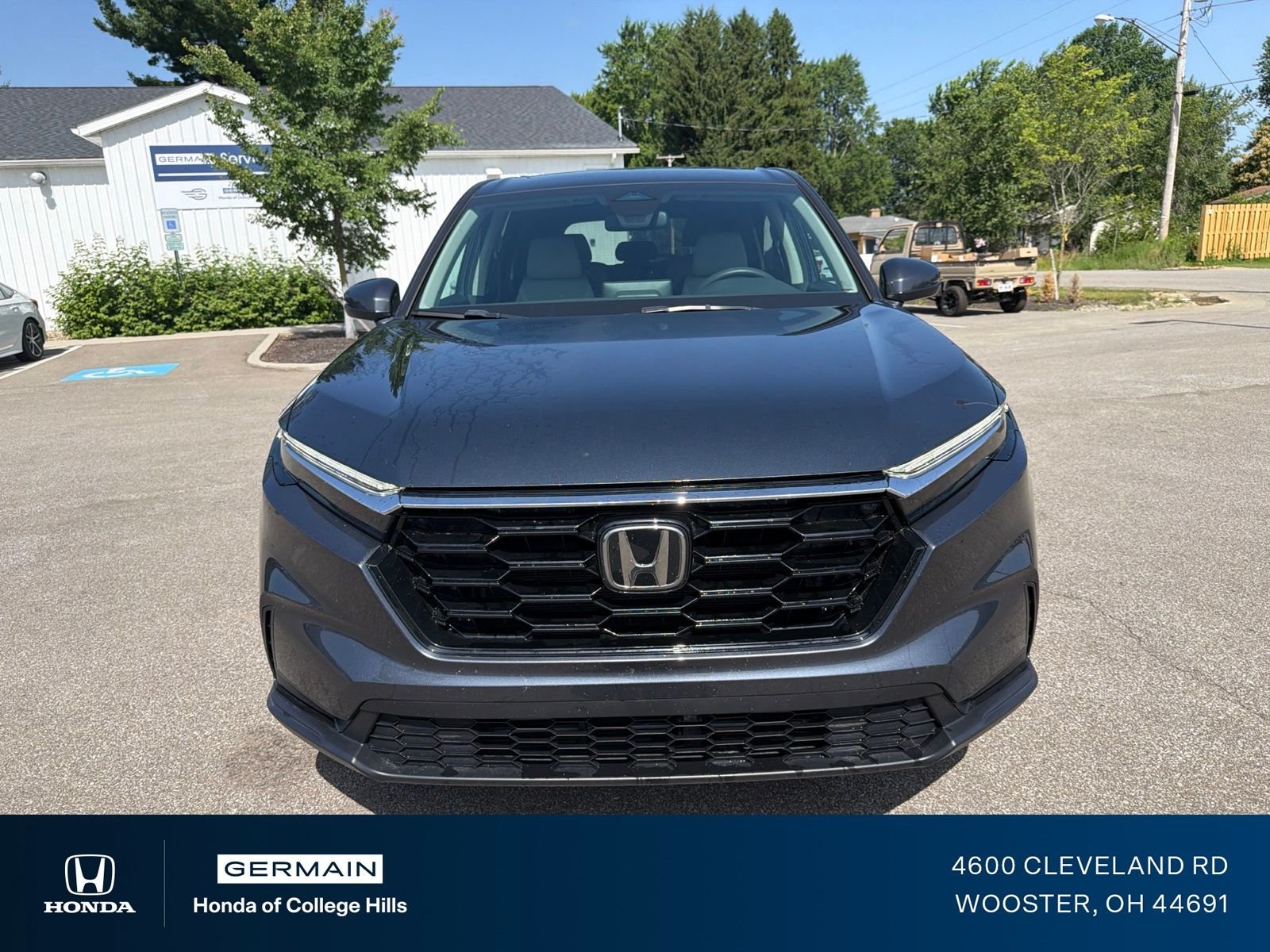 Certified Used 2024 Meteorite Gray Metallic Honda EX image 2