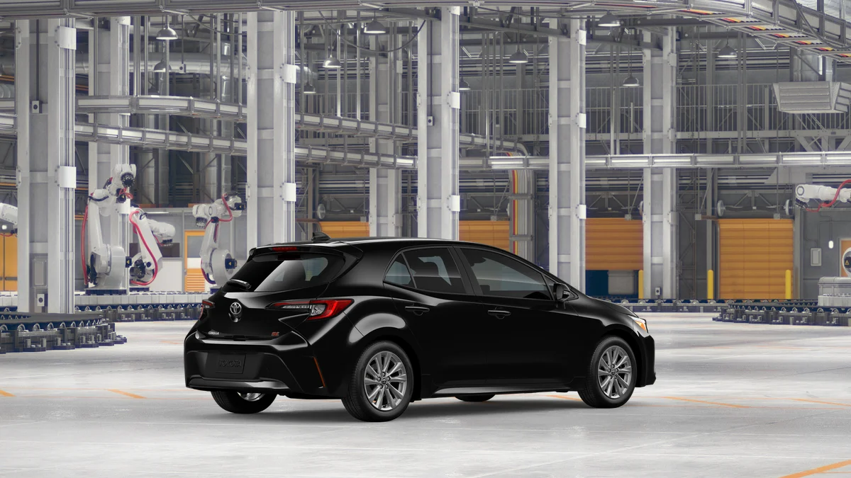 New 2026 Midnight Black Metallic Toyota SE image 10