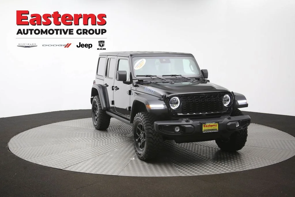 Used 2025 Black Jeep Willys 4xe image 51