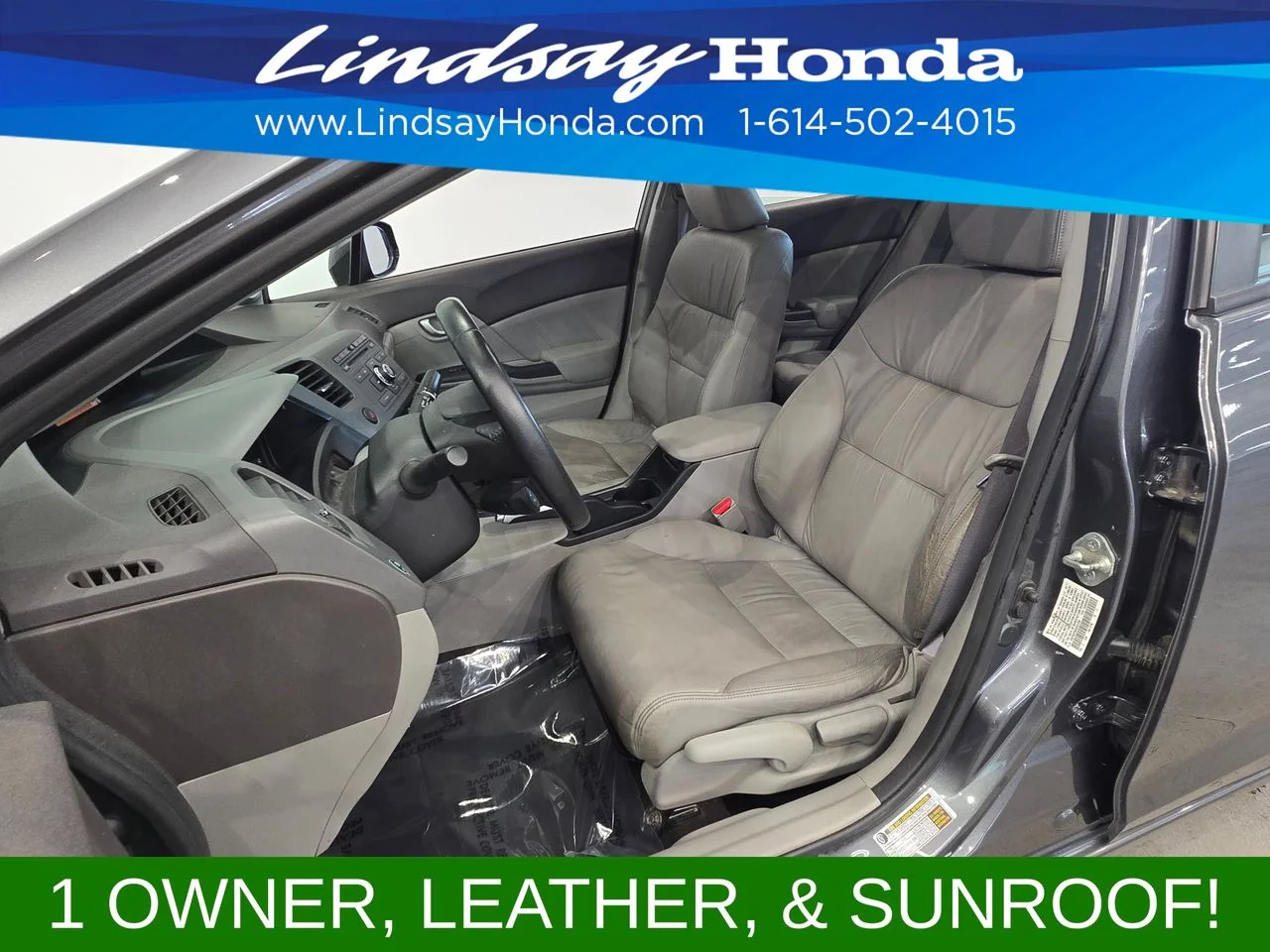 Used 2012 Polished Metal Metallic Honda EX-L image 11
