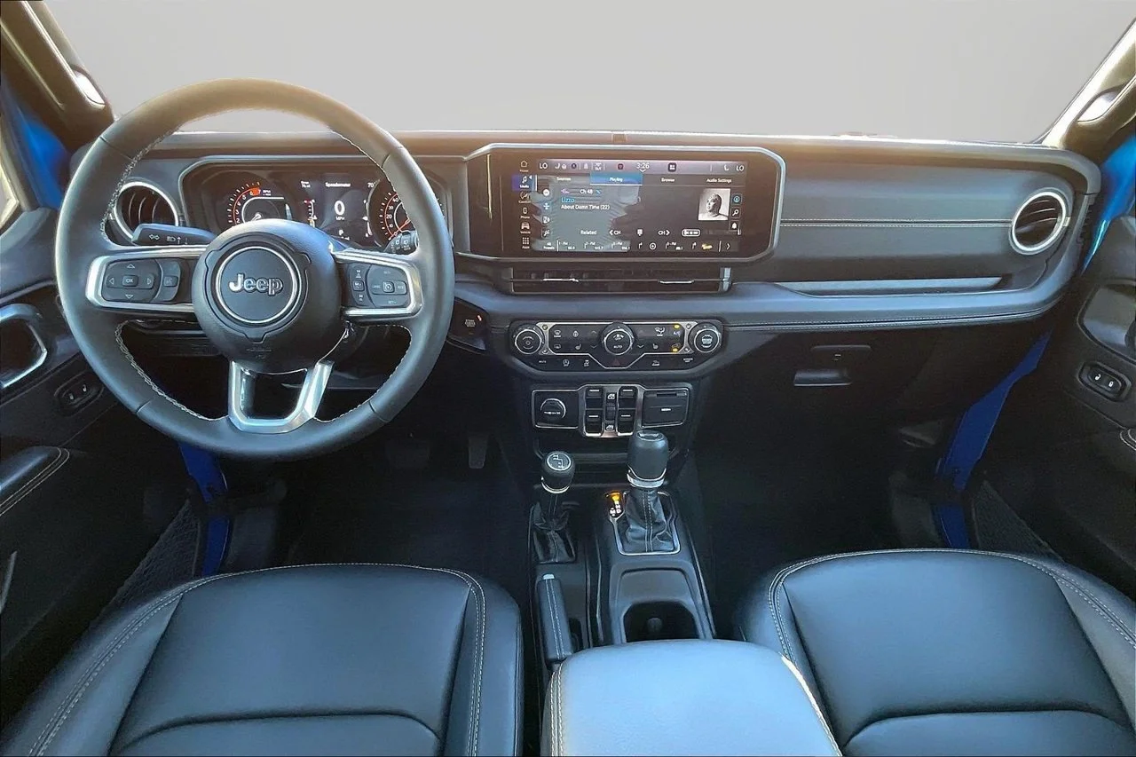 Certified Used 2025 Blue Jeep Sahara image 14