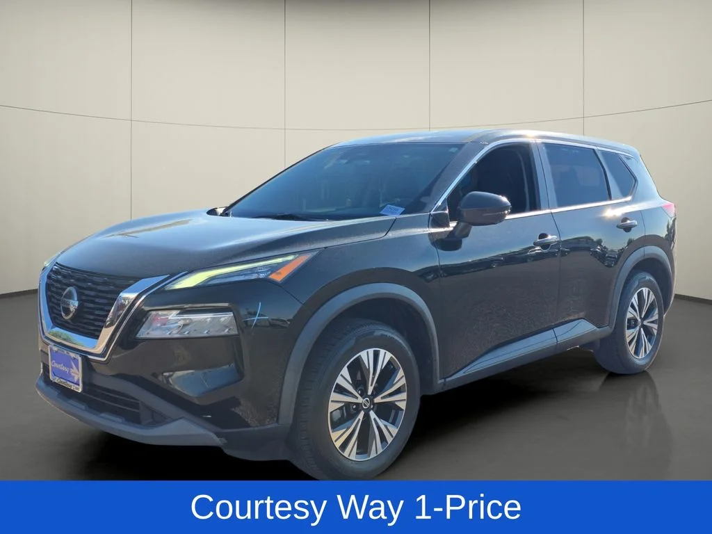 Used 2021 Black Nissan SV image 4