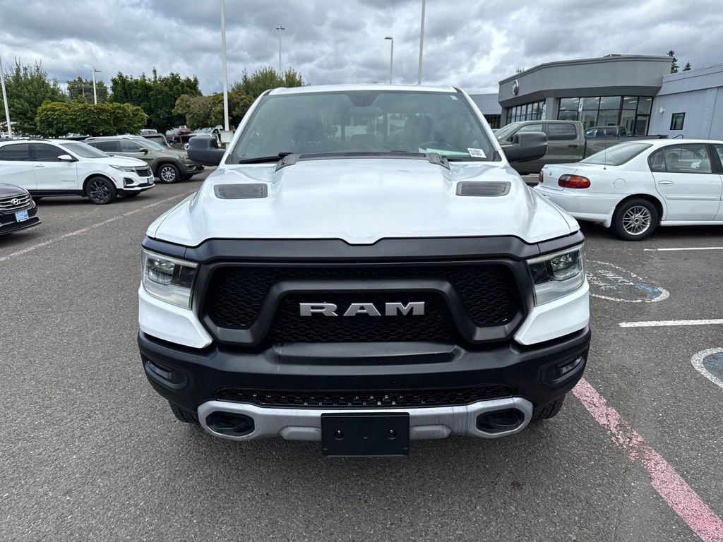 Used 2020 Bright White Clearcoat Ram Rebel image 2