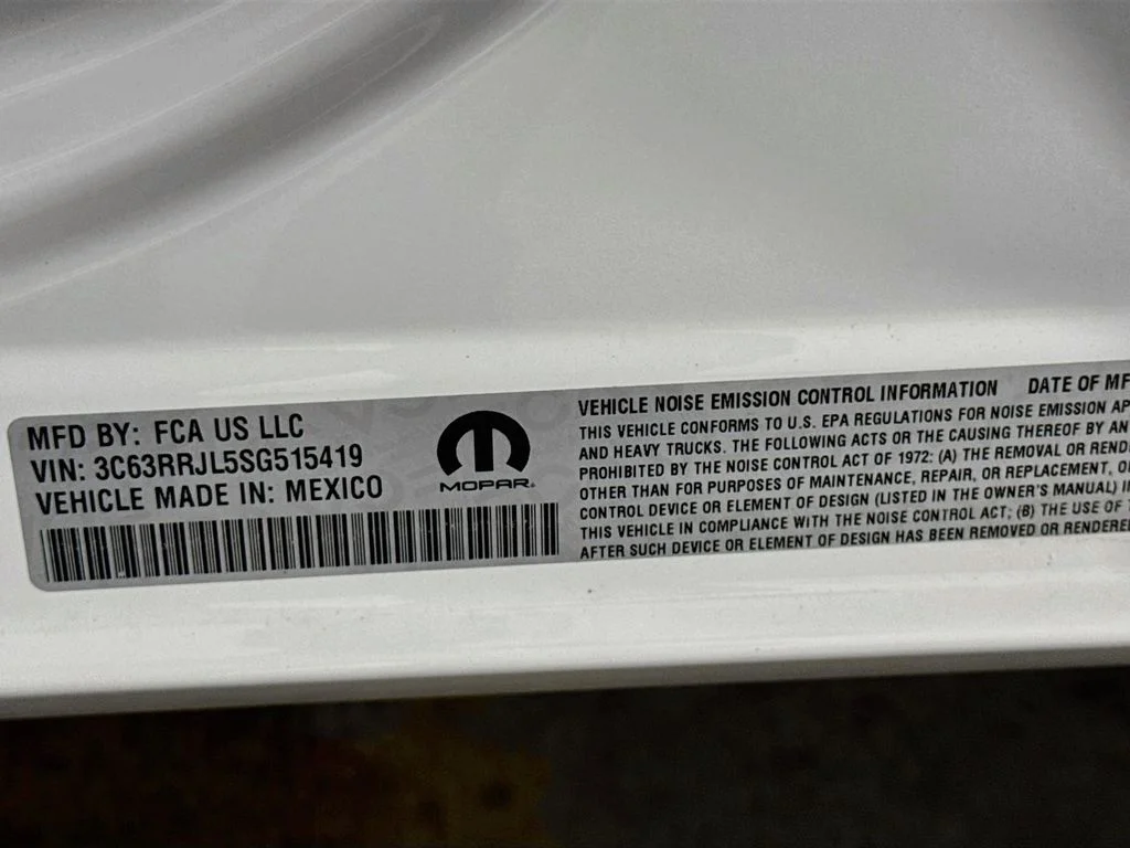 Used 2025 White Ram Laramie image 33