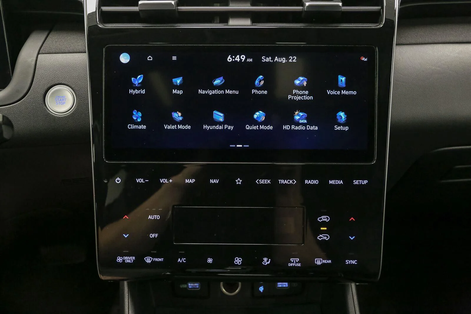 Used 2023 Amazon Gray Hyundai SEL Convenience image 28