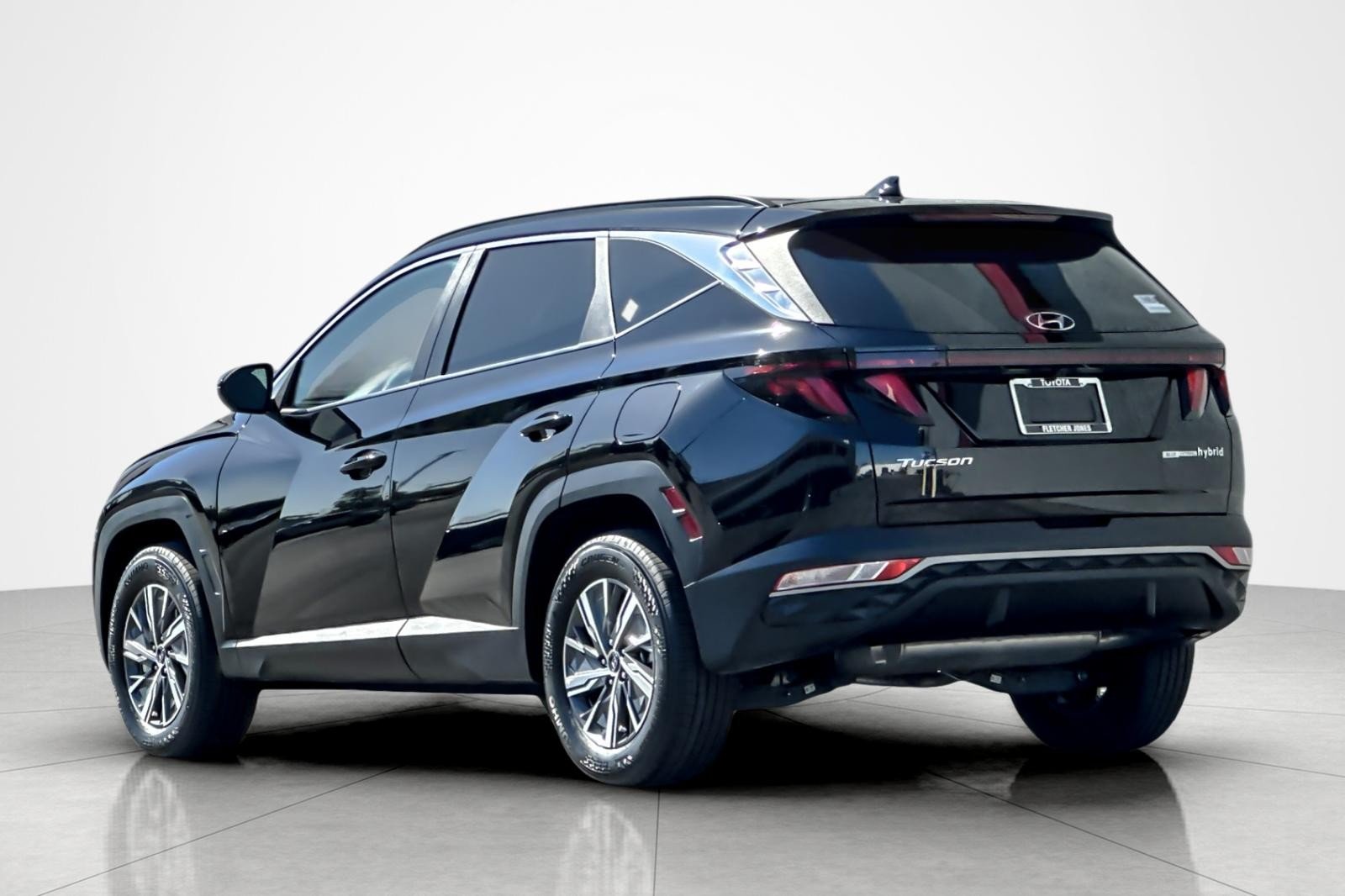 Used 2024 BLACK Hyundai Blue image 3