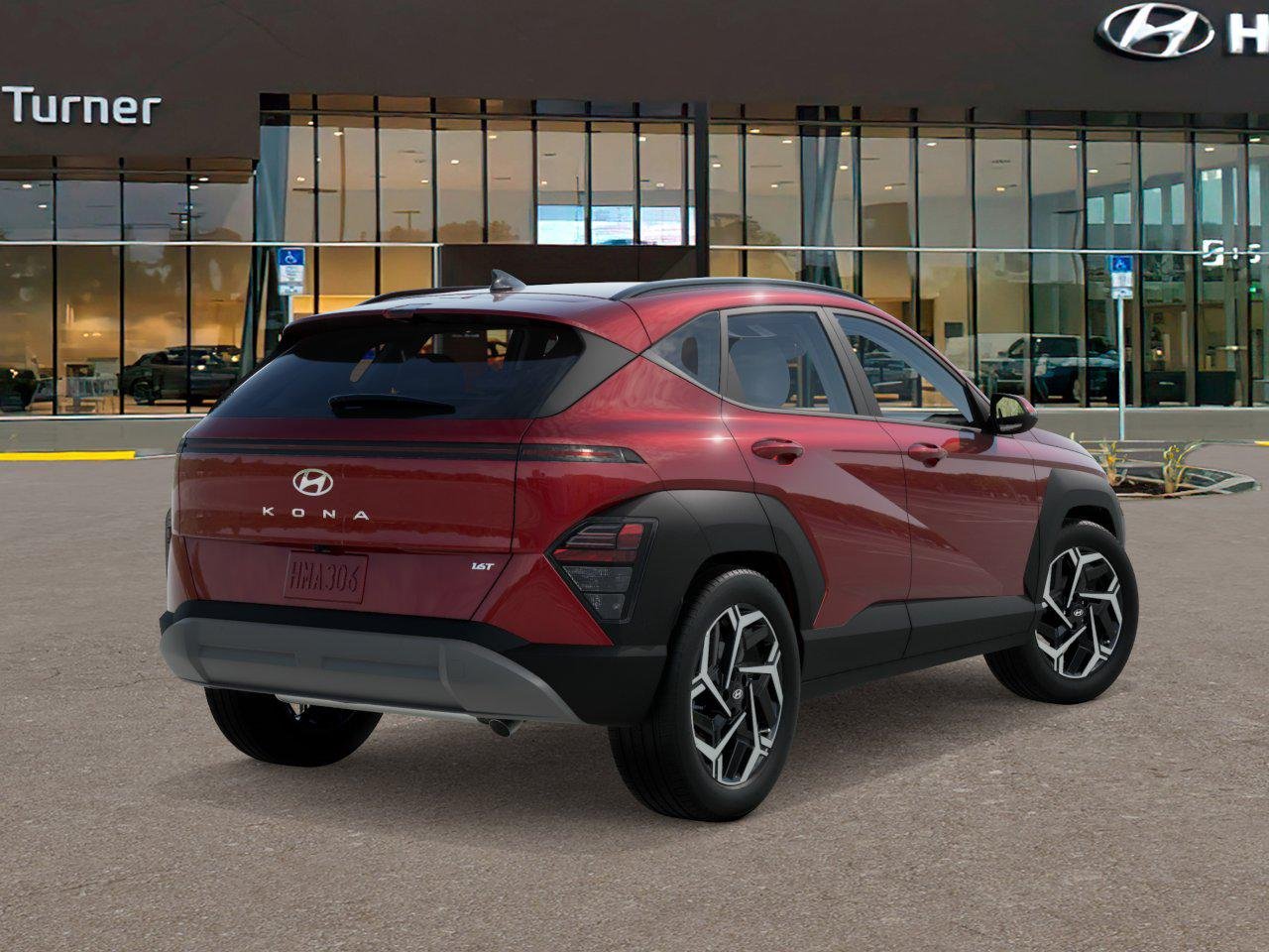 New 2027 Ultimate Red Metallic Hyundai SEL Premium FWD image 4