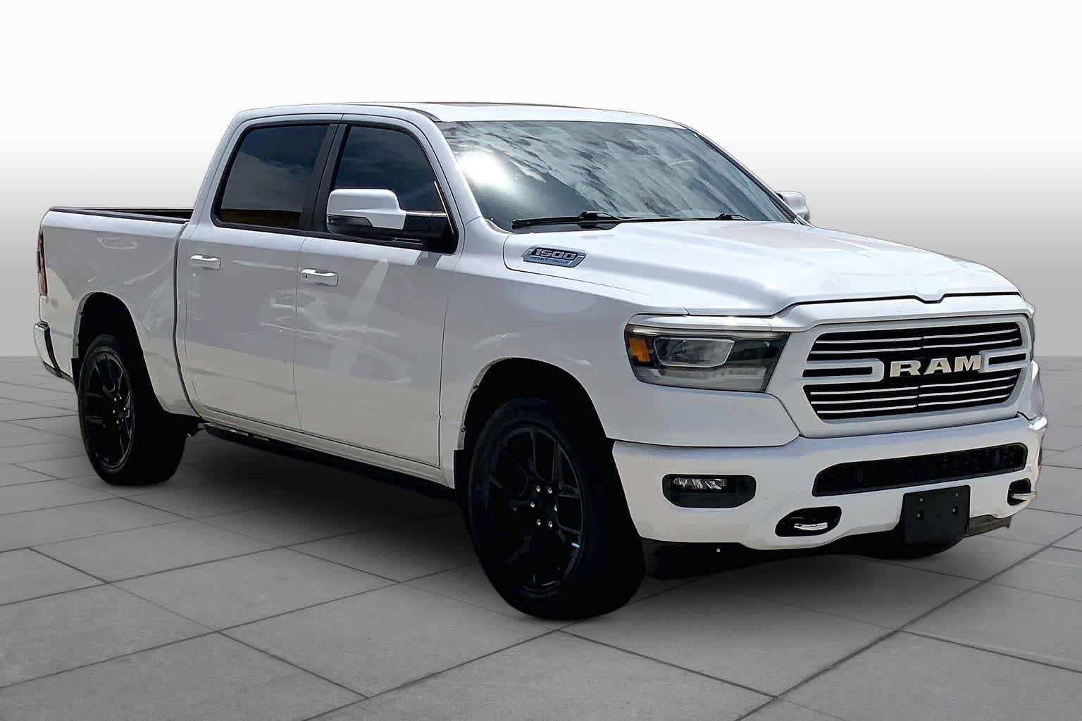Used 2023 Bright White Clearcoat Ram Laramie image 3