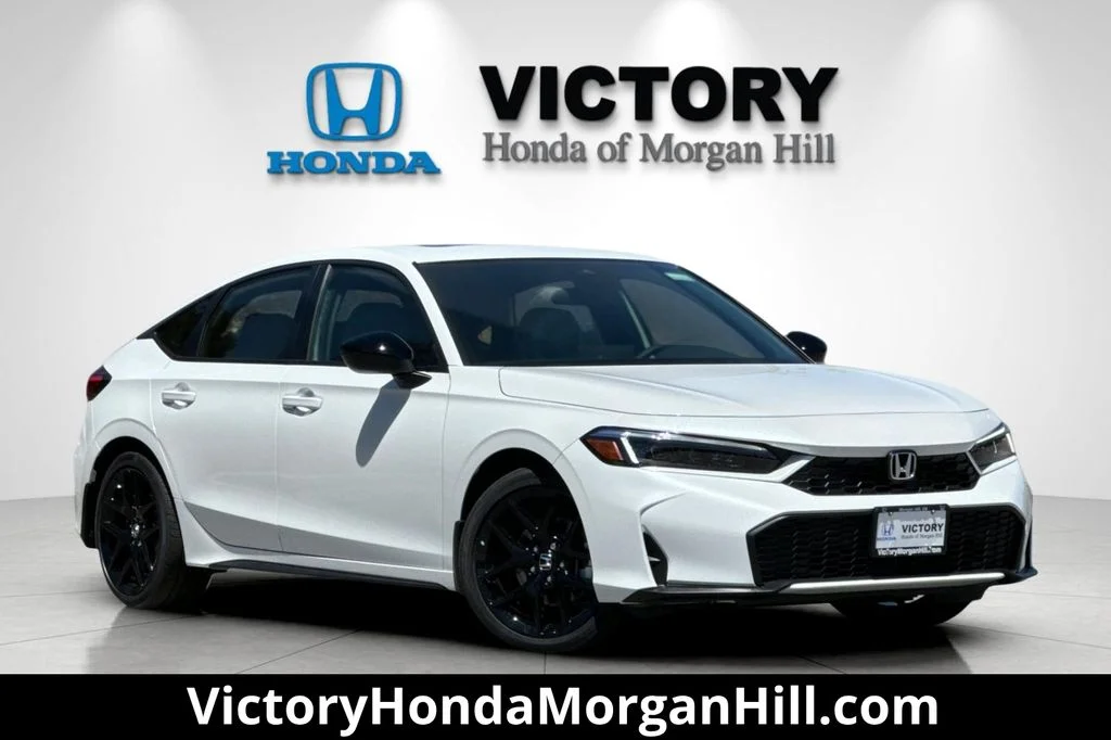 New 2026 Platinum White Pearl Honda Sport image 1
