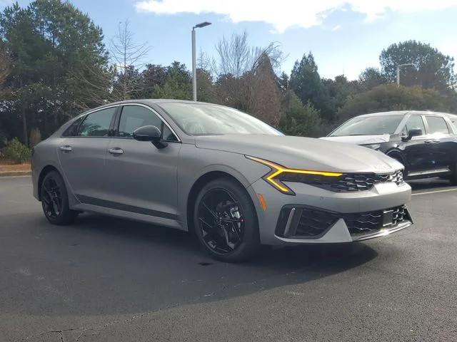 New 2026 Steel Matte Gray Kia GT-Line FWD image 3