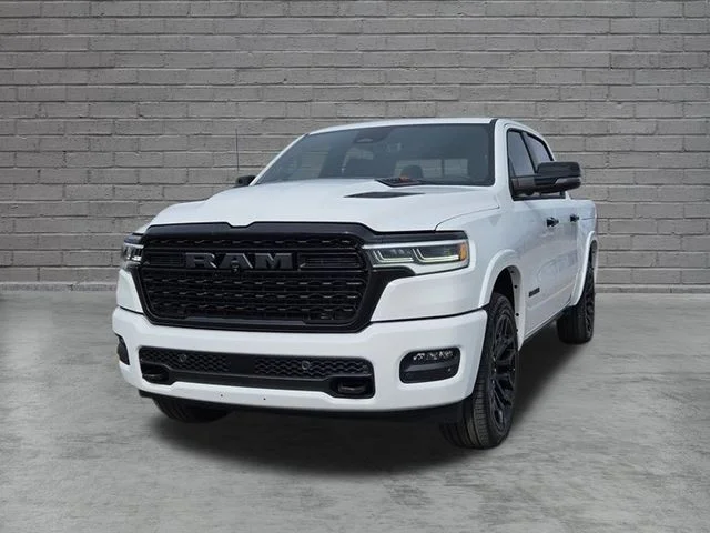 New 2026 Bright White Clearcoat RAM Limited image 1