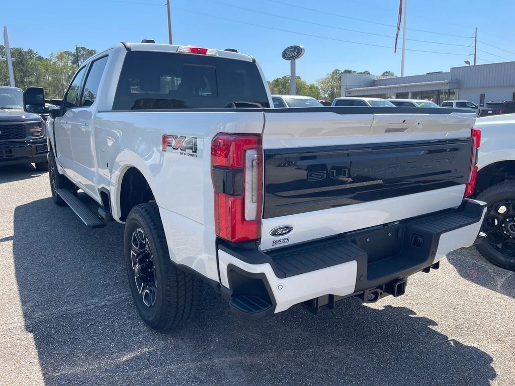 New 2026 Star White Metallic Tri-Coat Ford F-250® Platinum® image 9