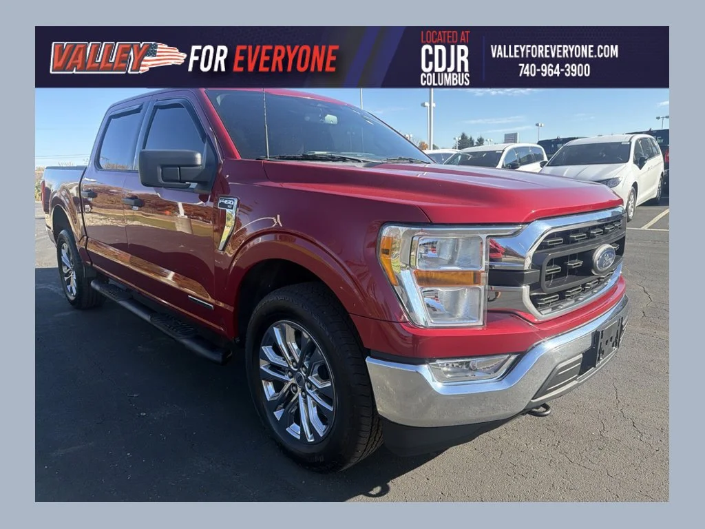 Used 2022 Red Ford XLT image 1