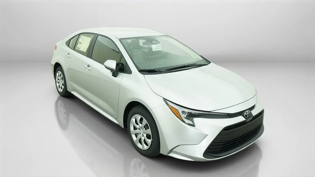 New 2027 Classic Silver Metallic Toyota Hybrid LE image 5