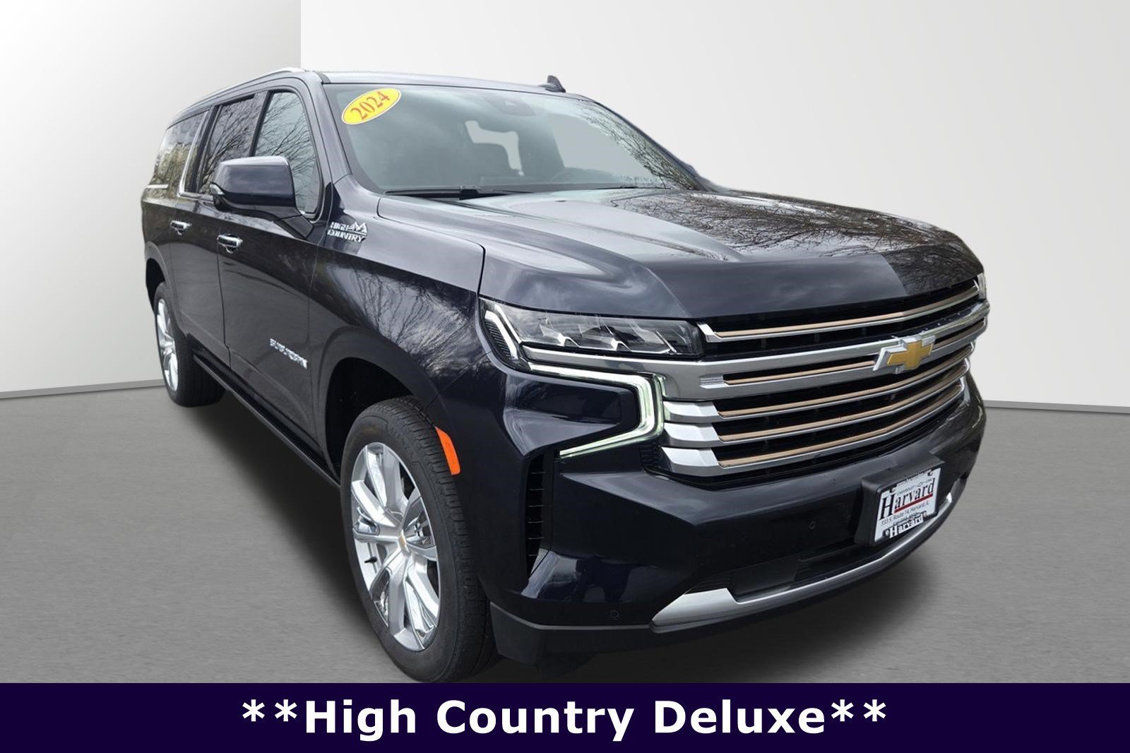 Certified Used 2024 Midnight Blue Metallic Chevrolet High Country image 1