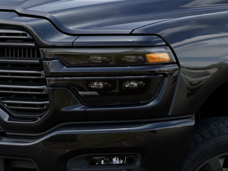 New 2026 Diamond Black Crystal Pearl-Coat Exterior Paint RAM Laramie image 10