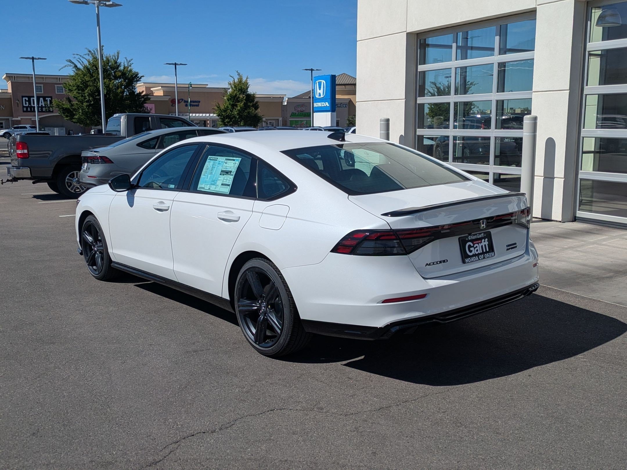 New 2026 Platinum White Pearl Honda Sport-L image 5