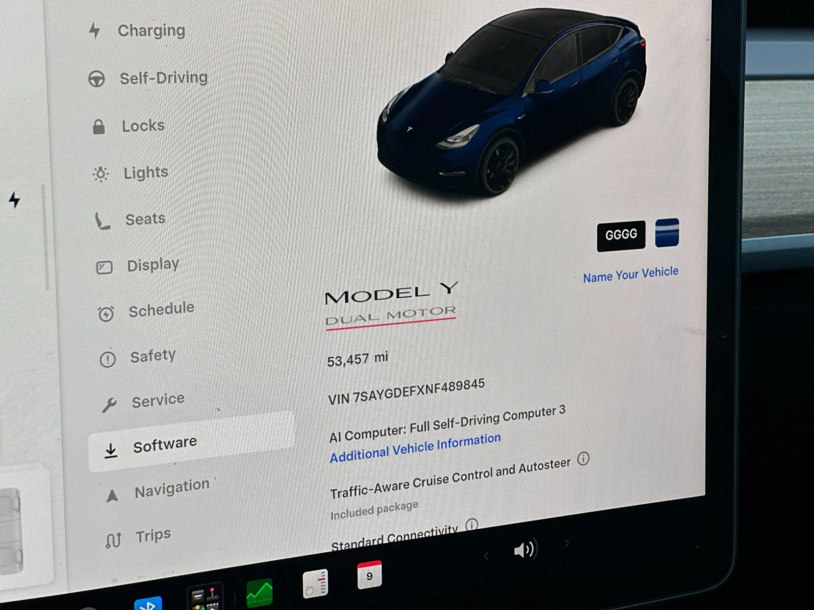 Used 2022 Gray Tesla Performance image 25