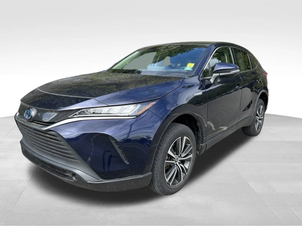 Used 2021 Blue Toyota LE image 1