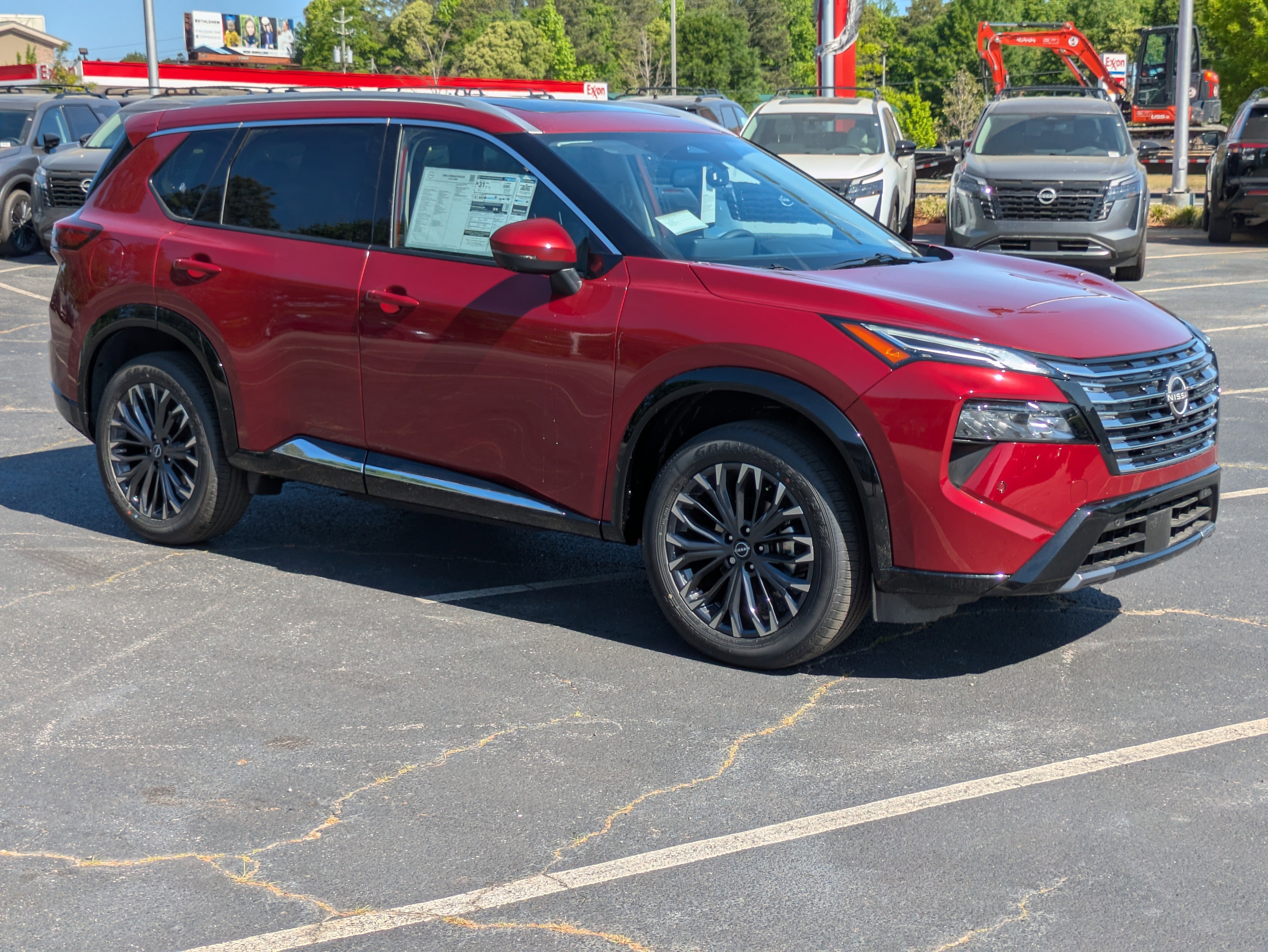 New 2026 Red Nissan Dark Armor image 1