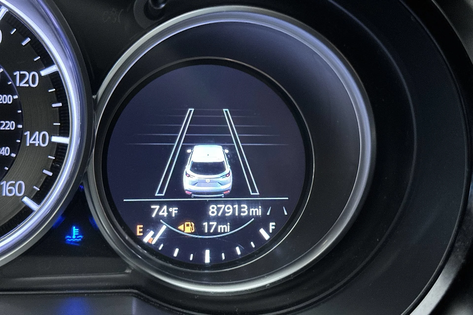 Used 2020 Deep Crystal Blue Mica Mazda Touring image 17