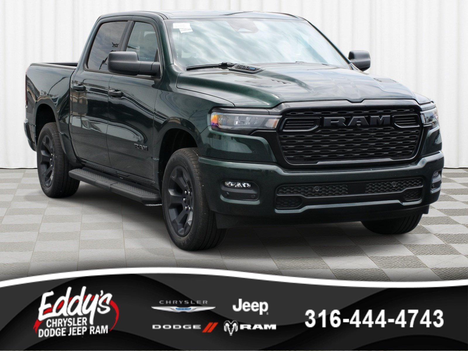 New 2026 Serrano-Green Metallic Exterior Paint RAM Express image 1