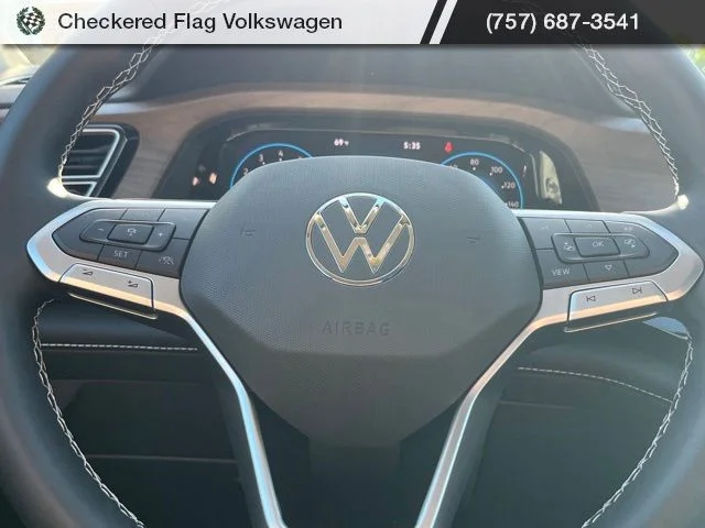 New 2026 Black Volkswagen 2.0T SE w/Technology image 35