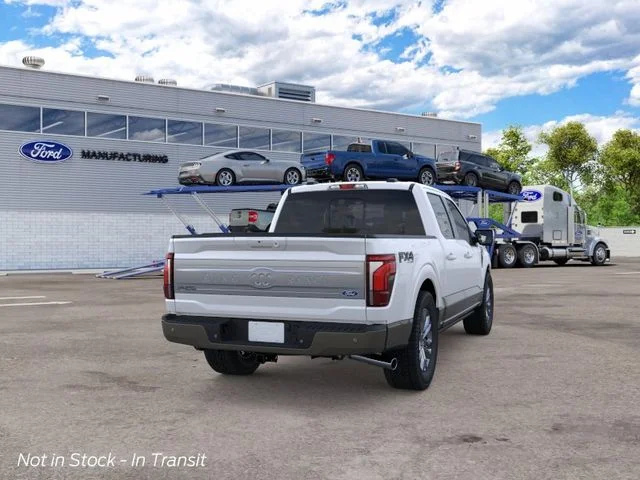 New 2026 Star White Metallic Tri-Coat Ford King Ranch image 9