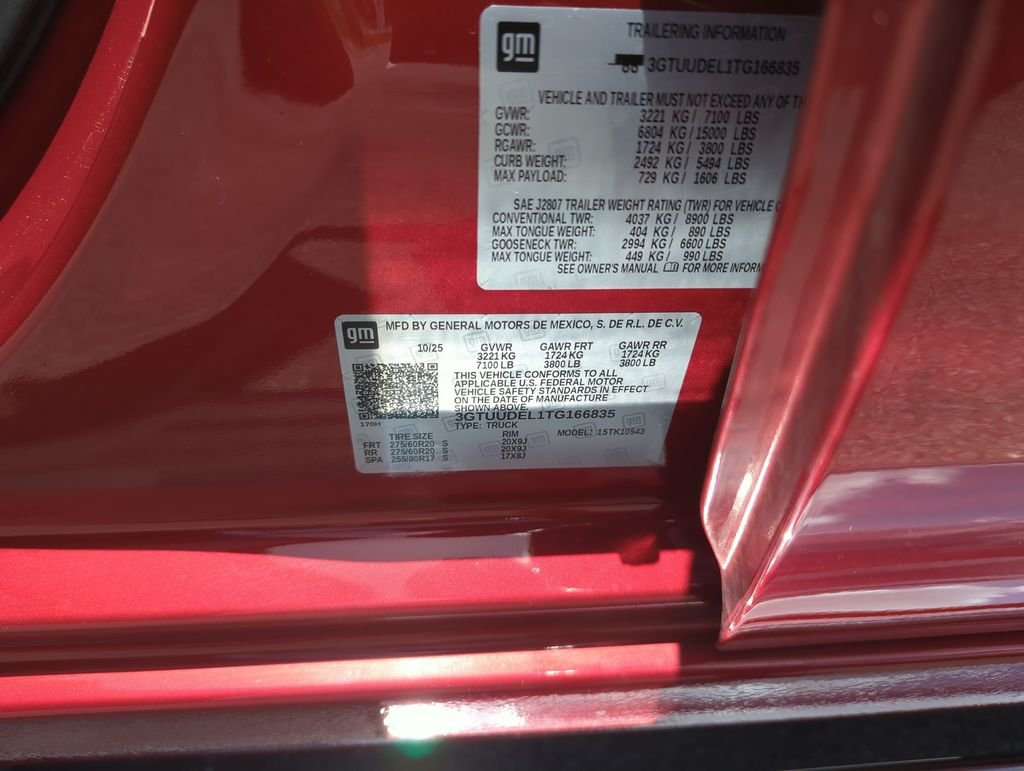 Used 2026 Red GMC SLT image 35