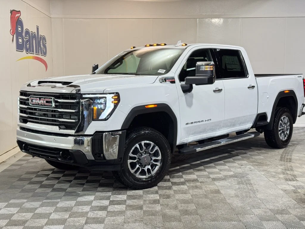 New 2026 Summit White GMC SLT image 2