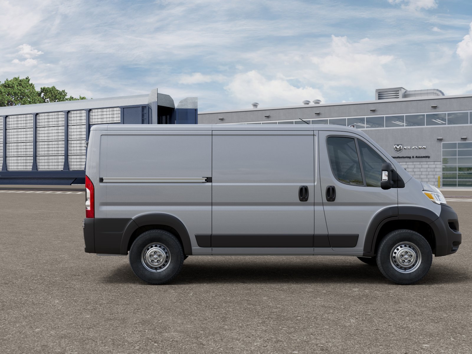 New 2026 Bright Silver Metallic Clear-Coat Exterior Paint RAM Tradesman image 12