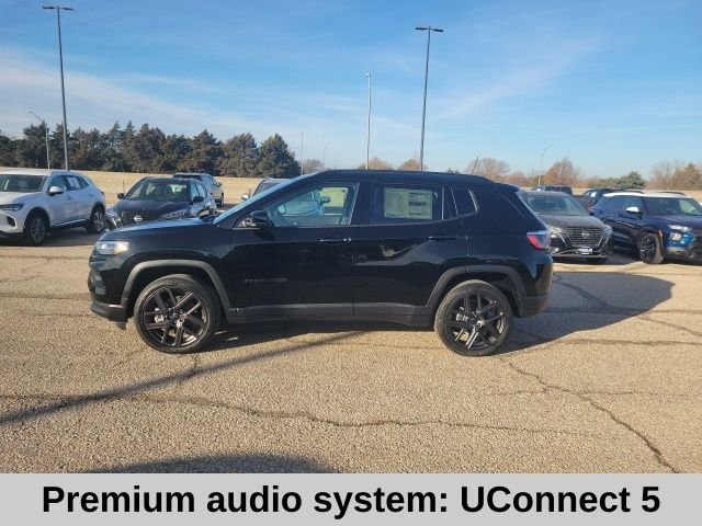 New 2026 Diamond Black Crystal Pearlcoat Jeep Latitude image 3
