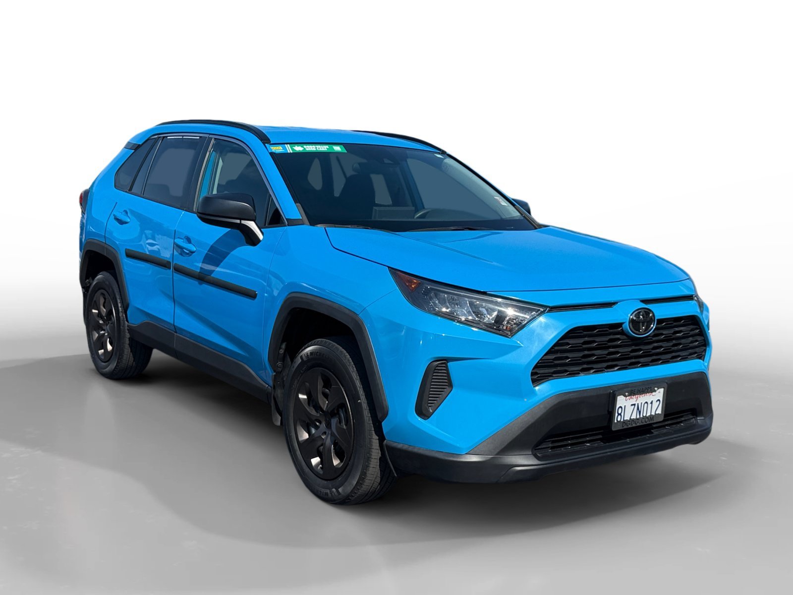 Used 2019 Blue Flame Toyota LE image 7