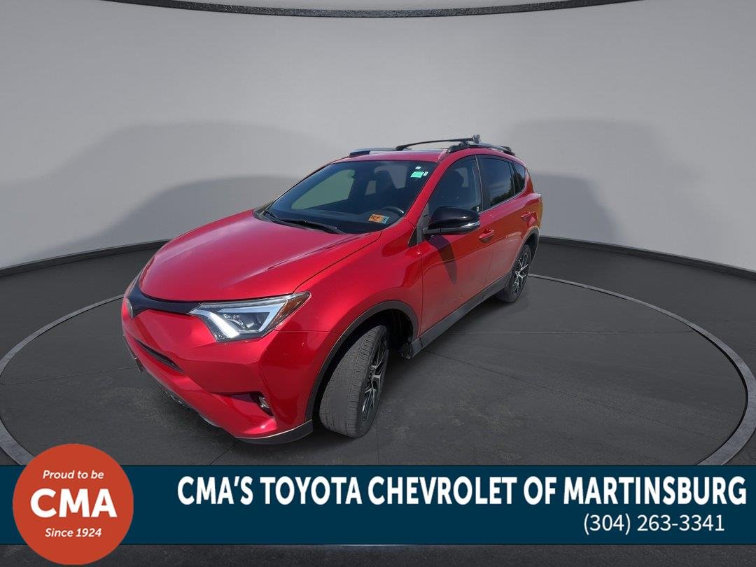 Used 2017 Barcelona Red Metallic Toyota SE image 4