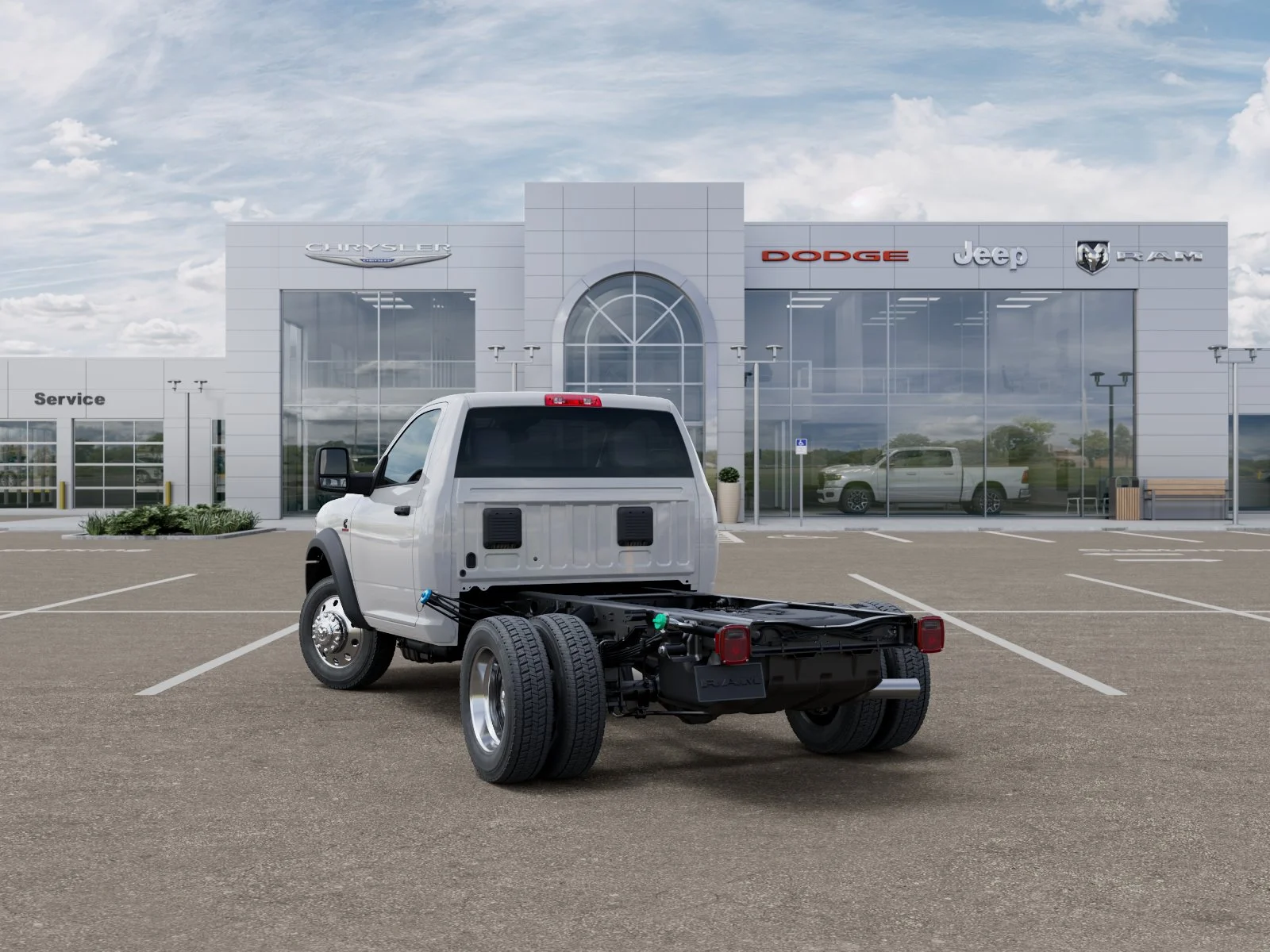 New 2026 Bright White Clear-Coat Exterior Paint RAM Tradesman image 29