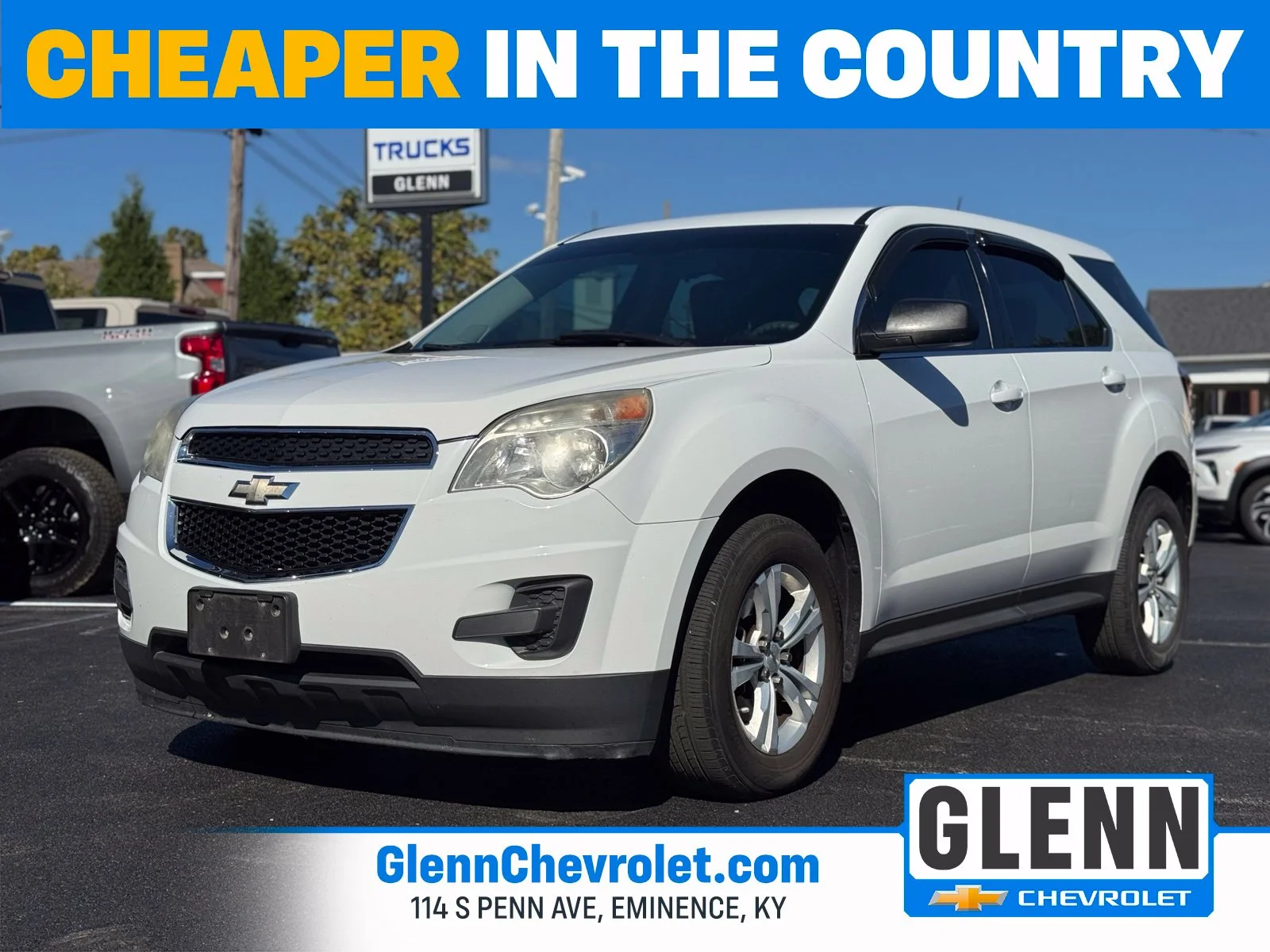Used 2013 White Chevrolet LS image 1