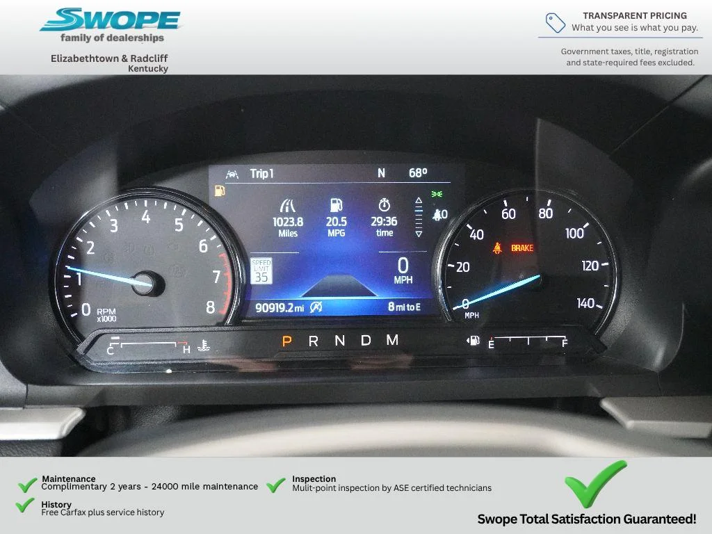 Used 2020 Magnetic Metallic Ford XLT image 18