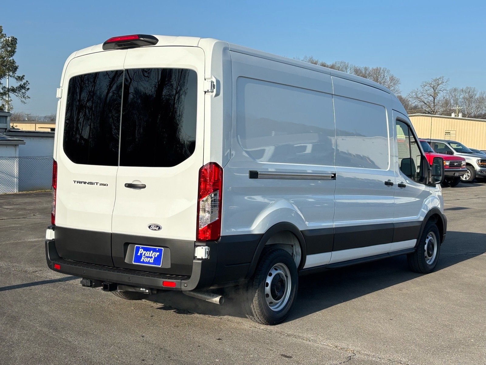 New 2026 Oxford White Ford Cargo Van image 4