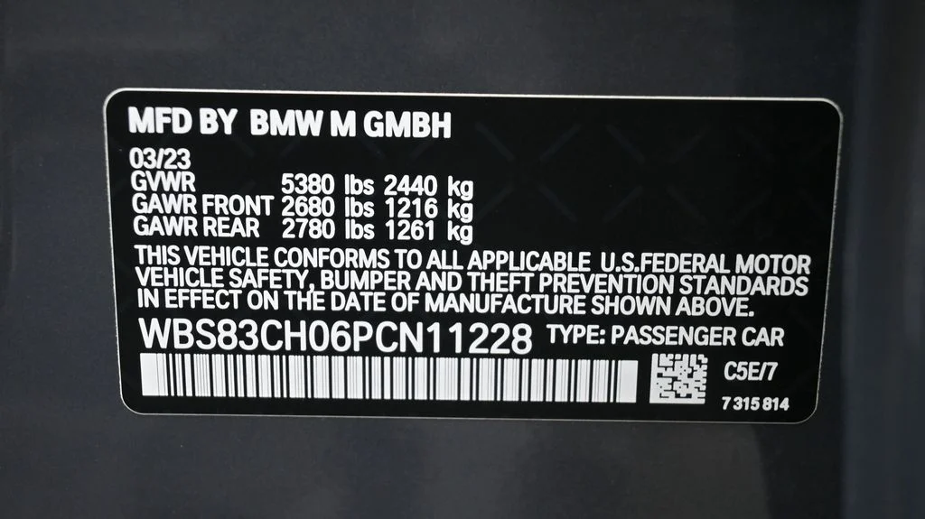 Used 2023 Gray BMW Base image 26