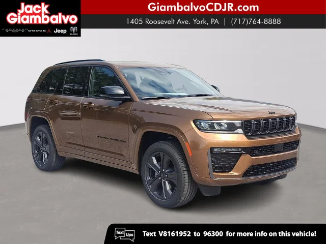 New 2027 Copper Shino Metallic Clear-Coat Paint Jeep Limited Reserve image 1