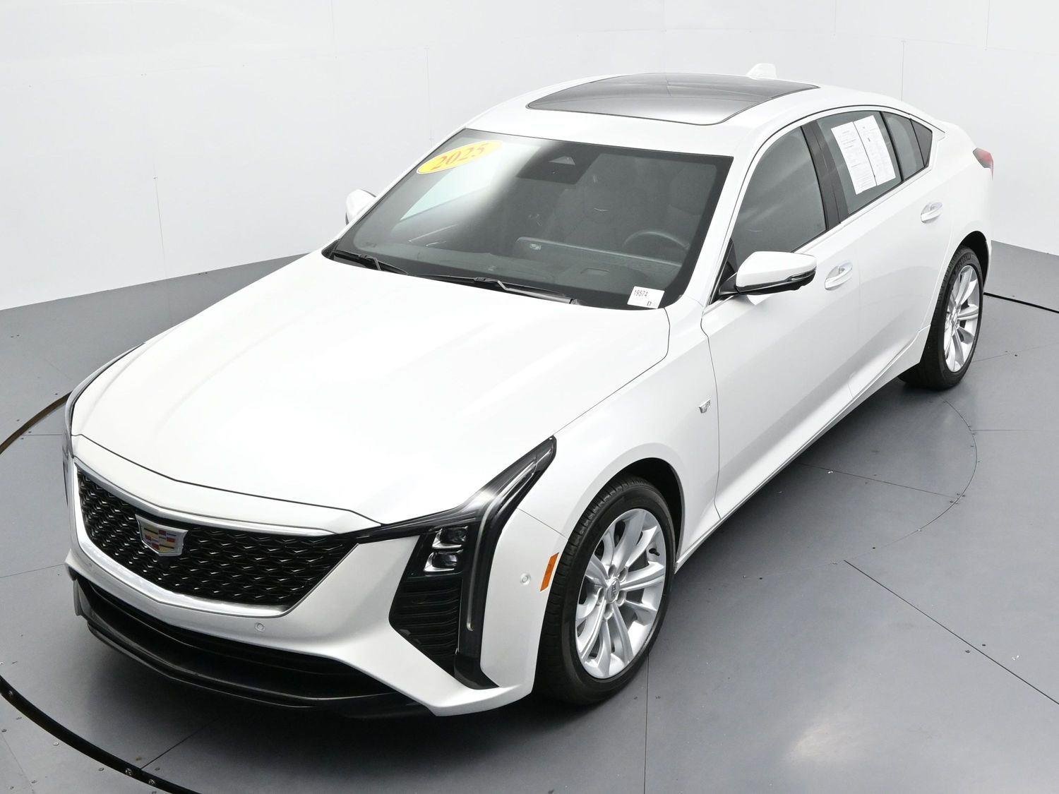 Used 2025 Crystal White Tricoat Cadillac Premium Luxury image 42