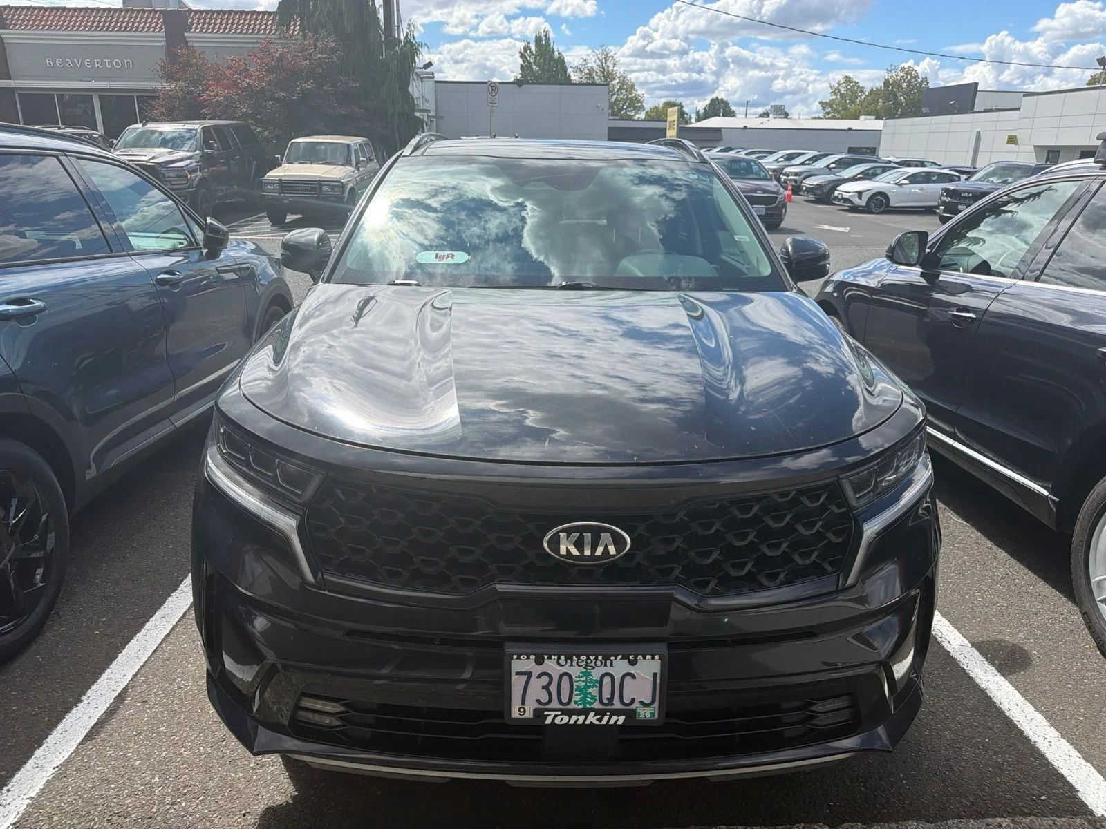 Used 2021 Black Kia SX image 2